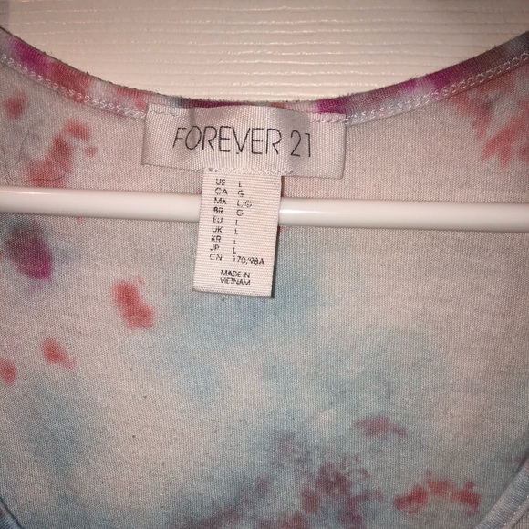 Forever 21 Tie dye crop top - Picture 1 of 2